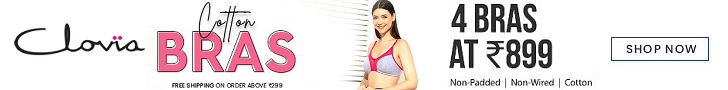 Clovia.com - Shop Quality & Stylish Bra Online at Lower Prices | 4 Bra Sets at Rs.899 