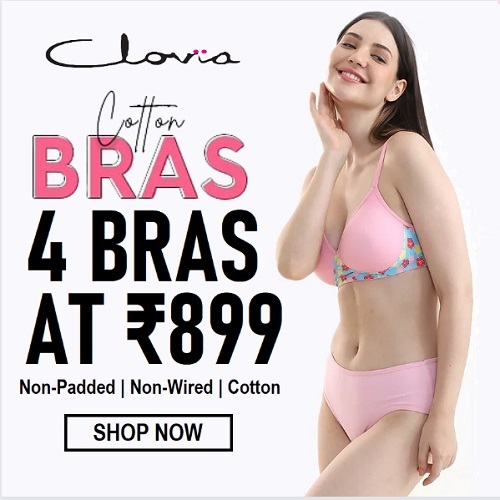 Clovia.com - Shop Quality & Stylish Bra Online at Lower Prices | 4 Bra Sets at Rs.899 